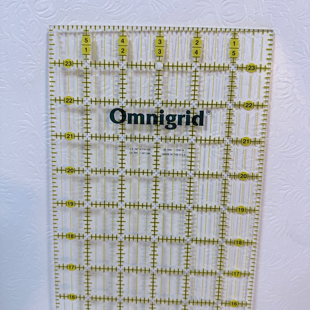 Omnigrid Quilter's Ruler 6x24 Grid